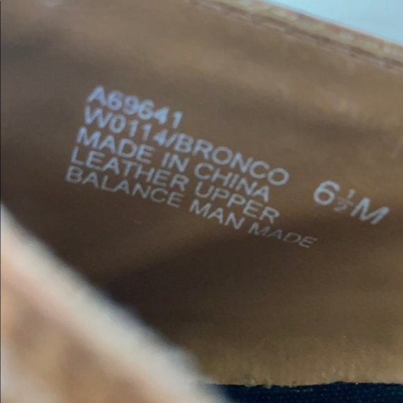 White Mountain Bronco Western Mules in  tan leather - Picture 11 of 12